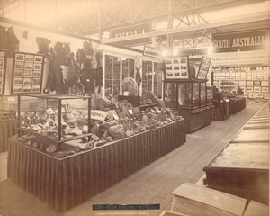 南オーストラリア展示、メインビルディング、センテニアルインターナショナルエキシビション、フィラデルフィア、1876（アルブメンプリント） 作： American Photographer